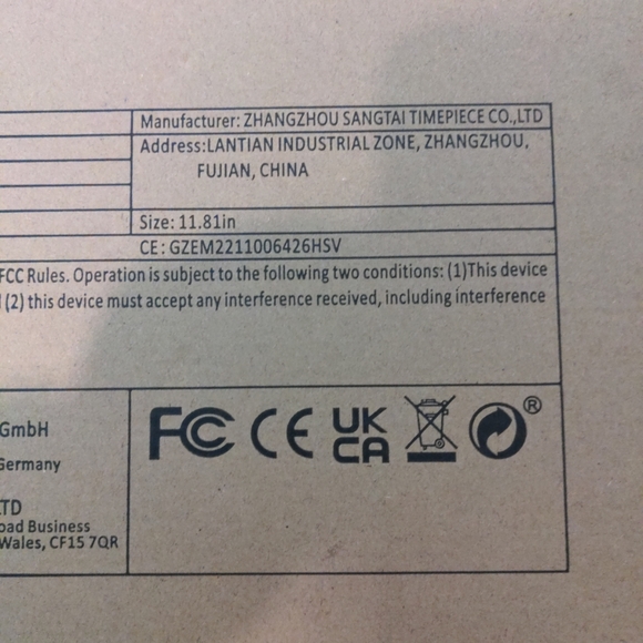 The Beatles Abby Road wall Clock made from 33 1/3 vinyl record - Picture 6 of 6